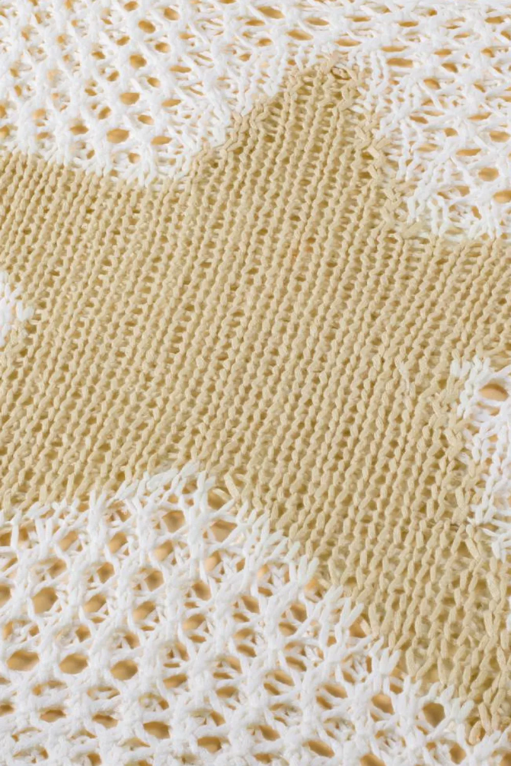 Outlet Dear-Lover Star Graphic Crochet Knitted Summer Sweater Top White