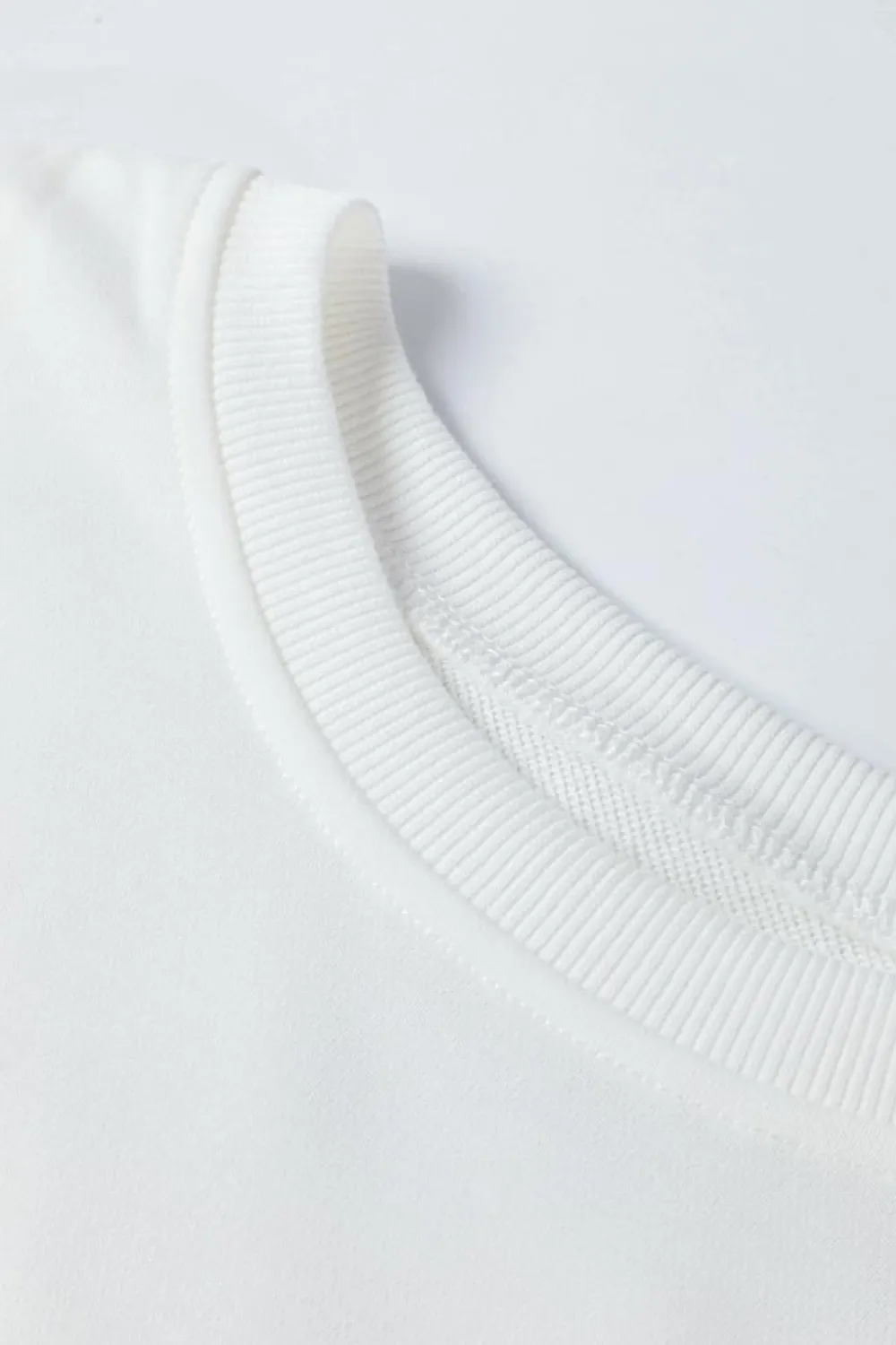 Hot Dear-Lover Tinsel Game Day Drop Shoulder Graphic Sweatshirt White
