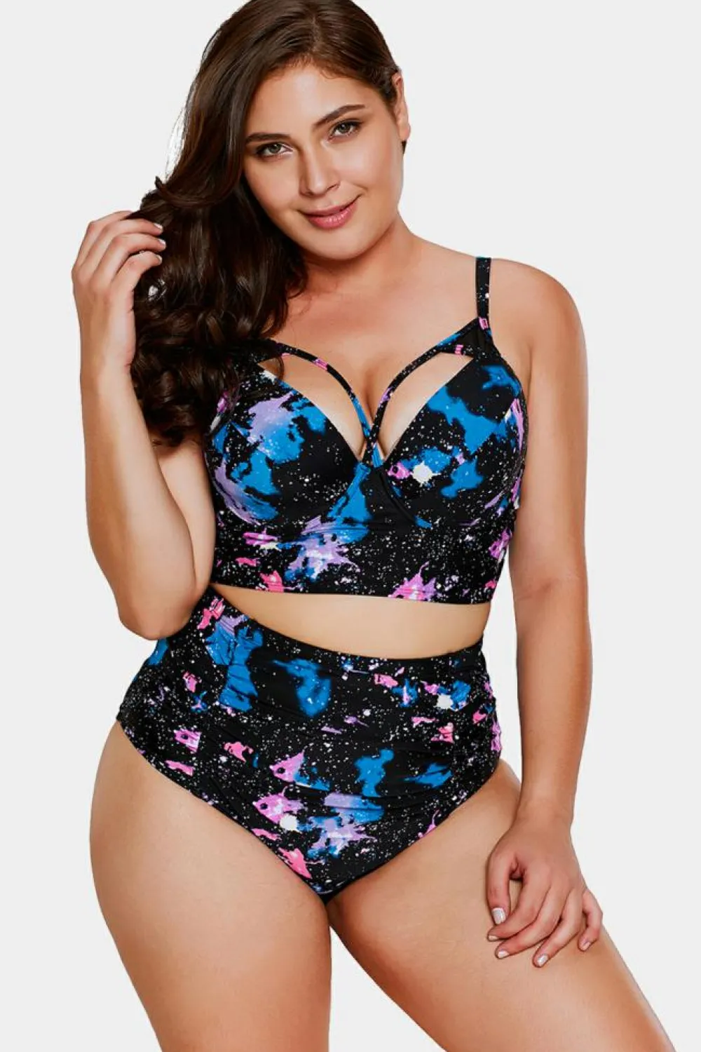 Discount Dear-Lover Wonderful Night Push Up High Waist Swimsuit As shown